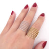 Adjustable Seven Row Stack Ring