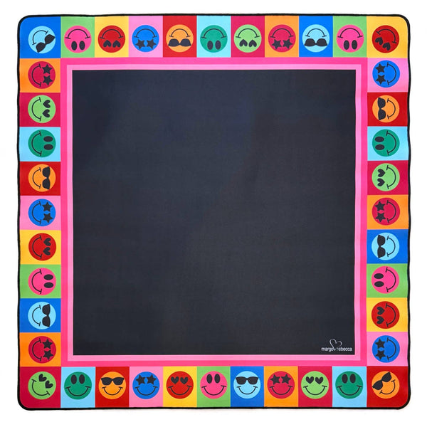 Mahj Heart ,Smiley and Flower Game Mat
