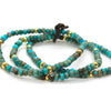Set of 3 Turquoise Jasper + Gold Bracelet Bundle