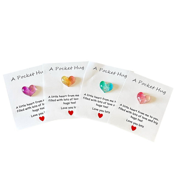 Mini Glitter Pocket Hugs