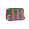 Stripes Make Me Happy Clear Coated  Bag