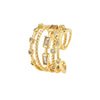 5 Band Baguette Adjustable Ring