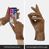 Genuine Sheepskin Leather Touch Gloves