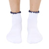 Bottom Grip Ruffled Ankle Socks