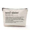 Bestie & Soul Sister Makeup Bag