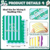 4 Piece PVC Scalloped and Directional Tile Mixer Set
