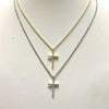 Pave Cross Necklace