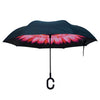 Colorful Floral Double Layer Inverted Umbrellas