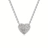 Delicate CZ Heart Necklace