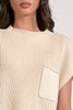 Elan Cap Sleeve Sweater