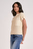 Elan Cap Sleeve Sweater