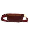 Charles Medium Crossbody In Cherrywood Pebble With Brushed Gold