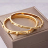 Gold Plated Ball Bangles