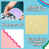 4 Piece Scalloped Mahjong Shuffler Card Set