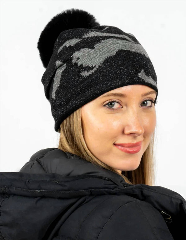 Colorado Camo Pom Hats
