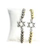 Antique Jewish Star of David Beaded Bracelet
