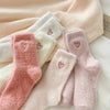 Plush Double-Love Crew Socks