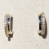 Double Row CZ Huggies