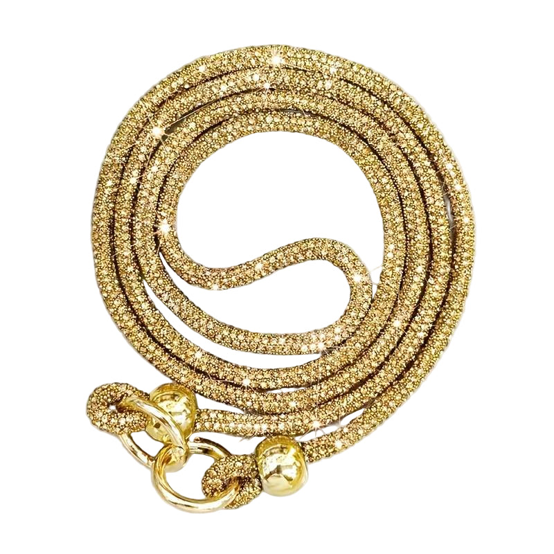 Sparkly CZ Crystal Strap