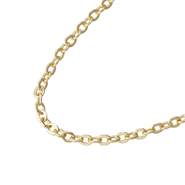 Gold Cable Chain Choker