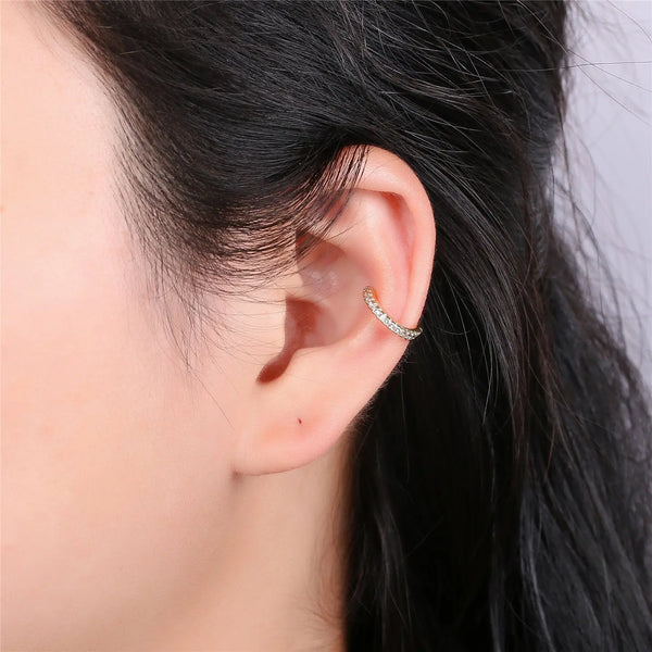 Mini Pave Gold Filled Ear Cuff