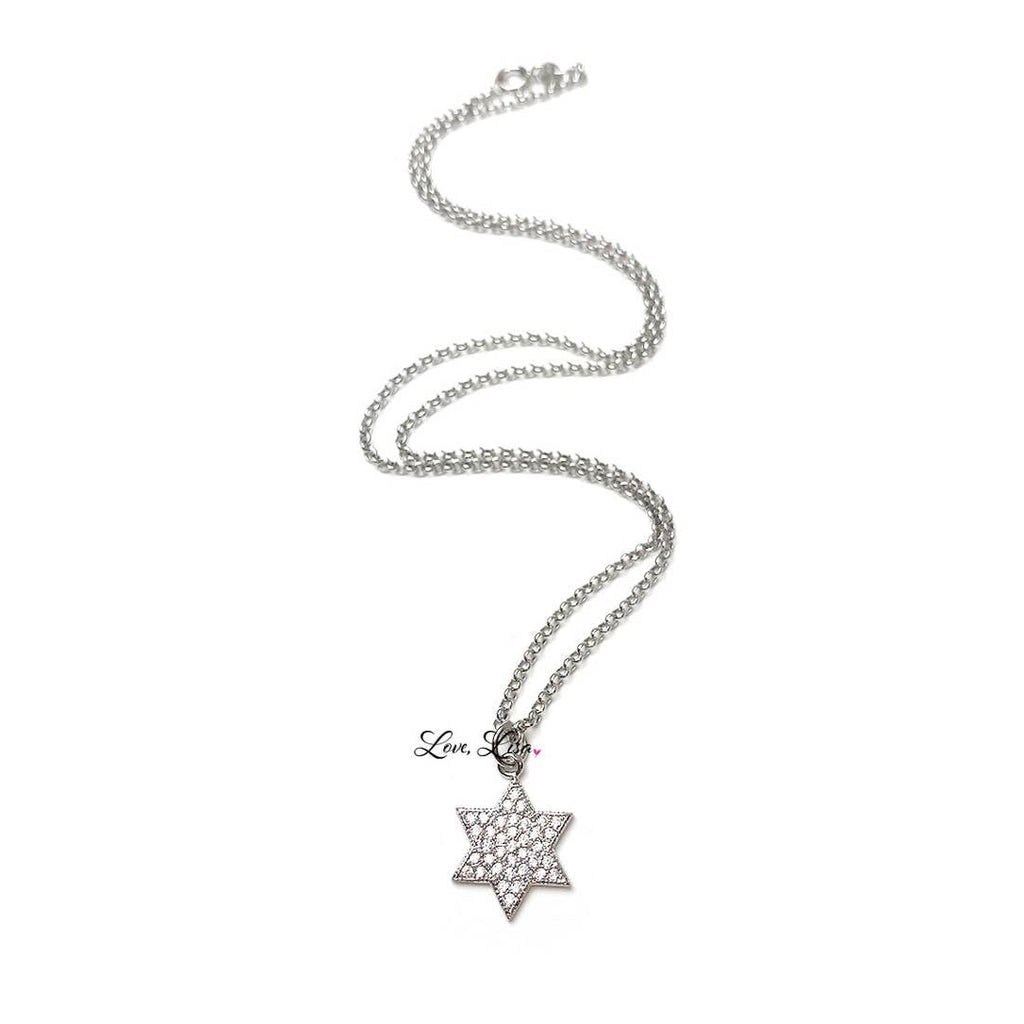 Amy Stunning Star of David Necklace