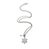 16" Amy Stunning Star of David Necklace