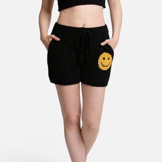 Smiley Face Soft Shorts