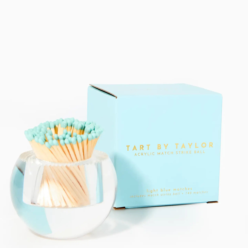 Acrylic Match Holder With Coordinating Tip Matches