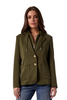 Toasty Knit Blazer With Cable Insert