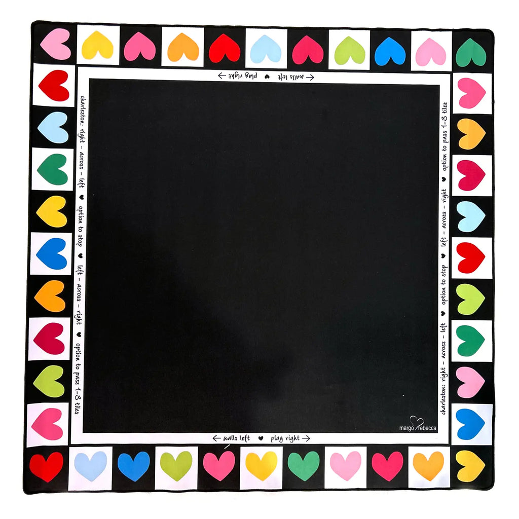 Mahj Heart ,Smiley and Flower Game Mat