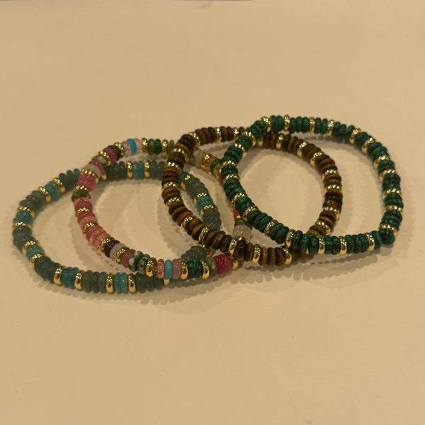 Natural Stone Beaded Bracelets