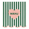 Mahj Scalloped Striped Napkins