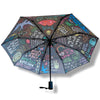 Fun and Colorful Graffiti Design Retractable Umbrella With Sleeve