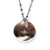 CZ Star Disc Necklace