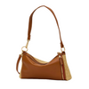 Hammitt Small Kyle Cocoa Raffia Crossbody/Shoulder Bag