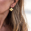 Ilha Do Mel Hook Flower Earrings