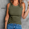Round Neck Sleeveless Tank Top