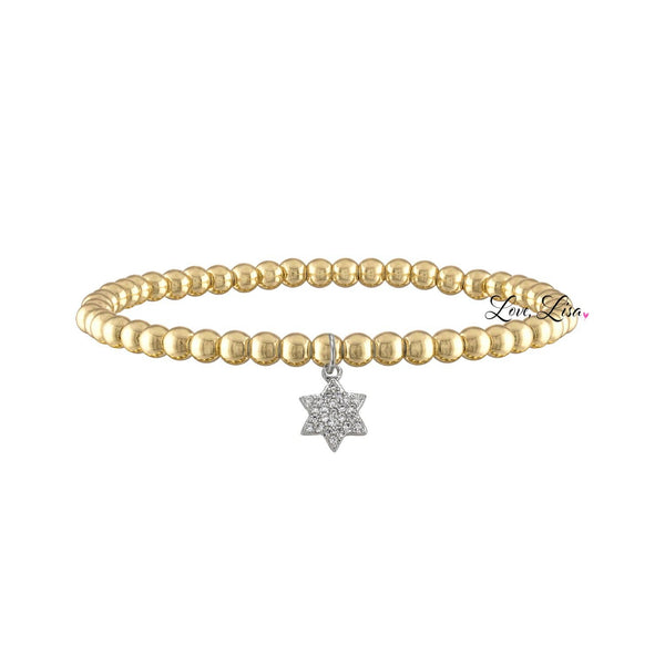Stunning Star of David Bracelet