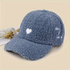 Fuzzy Sherpa Hat With Heart