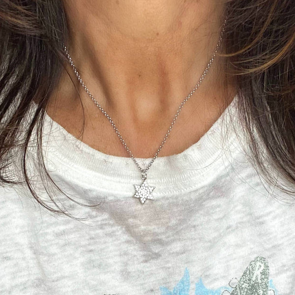 Amy Stunning Star of David Necklace