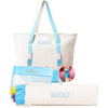 Mahjong Tote with Tile Bag and Mat Cover