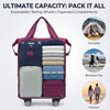 Expandable Nylon Travel Bag on Wheels