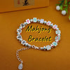 Mahjongg Silver  Bracelet
