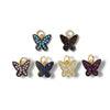 Colorful CZ Butterfly Charms