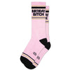 Tongue and Cheek Fun Crew Socks