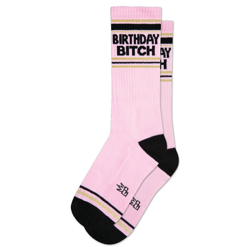 Tongue and Cheek Fun Crew Socks