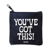 Mini Quote Pouches Black or White