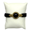 Silk Woven Natural Stone Adjustable Bracelets from Greece