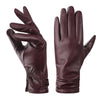 Genuine Sheepskin Leather Touch Gloves